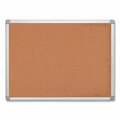 Mastervisi Earth Cork Board, 18x24, Aluminum Frame CA021790